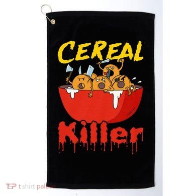 Serial Killer Parody Cereal Killer Golf Towel