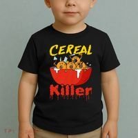 Serial Killer Parody Cereal Killer Toddler T-Shirt thumb 2
