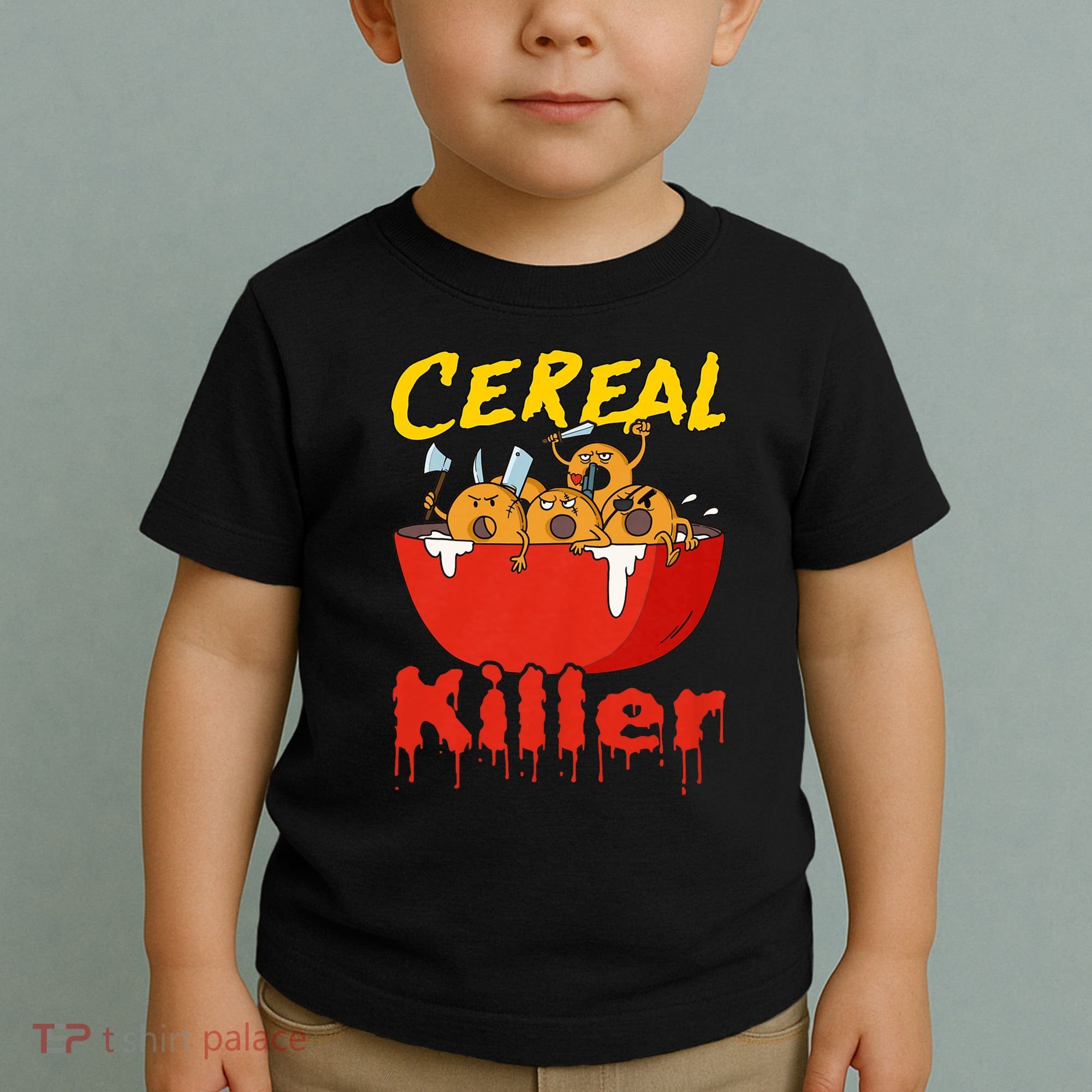 Serial Killer Parody Cereal Killer Toddler T-Shirt