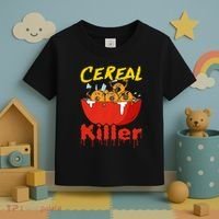 Serial Killer Parody Cereal Killer Toddler T-Shirt thumb 3