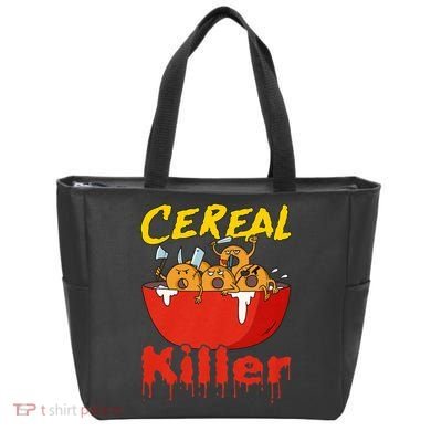 Serial Killer Parody Cereal Killer Tote Bag