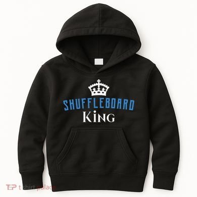 Shuffleboard King Kids Hoodie