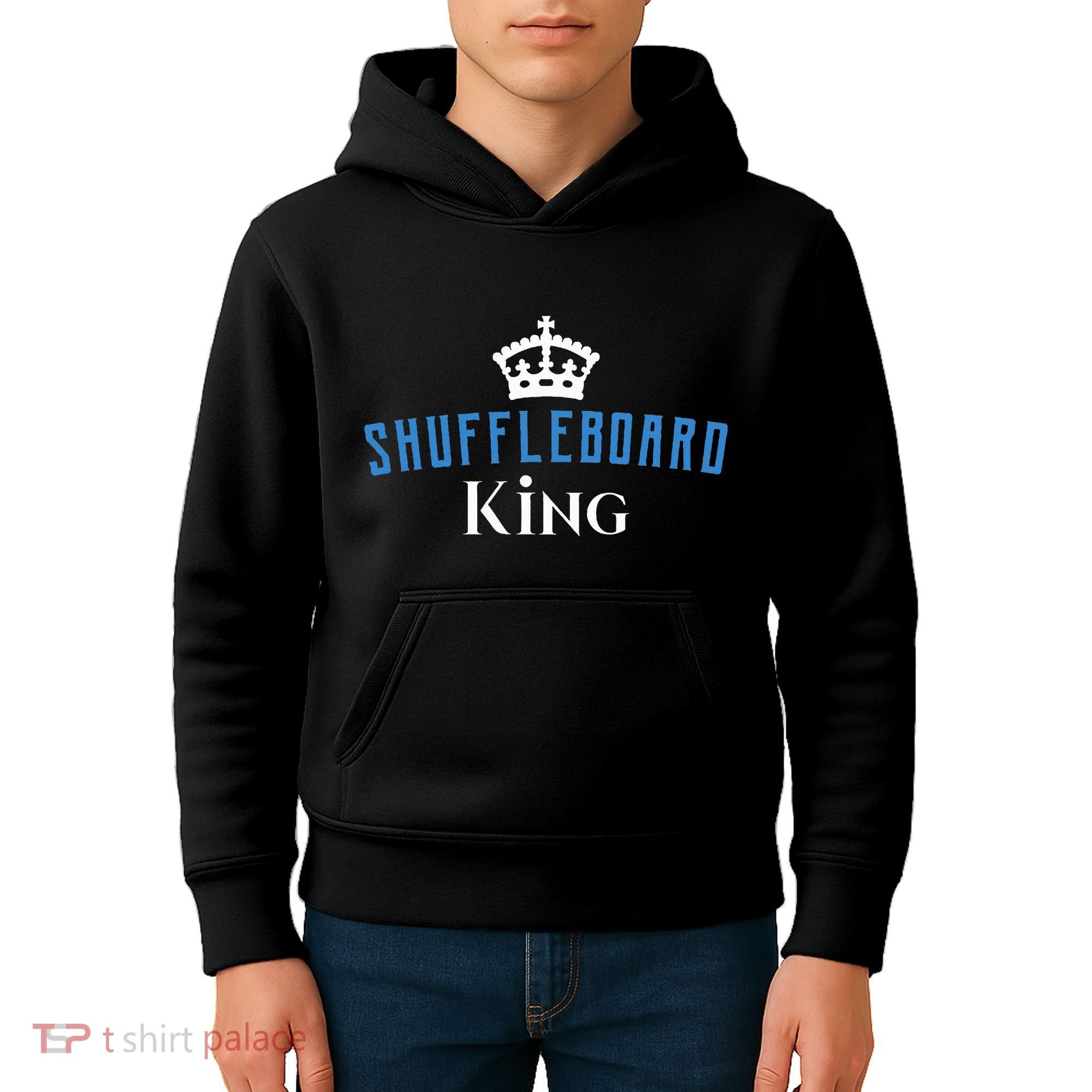 Shuffleboard King Kids Hoodie