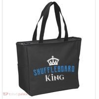 Shuffleboard King Tote Bag thumb 2