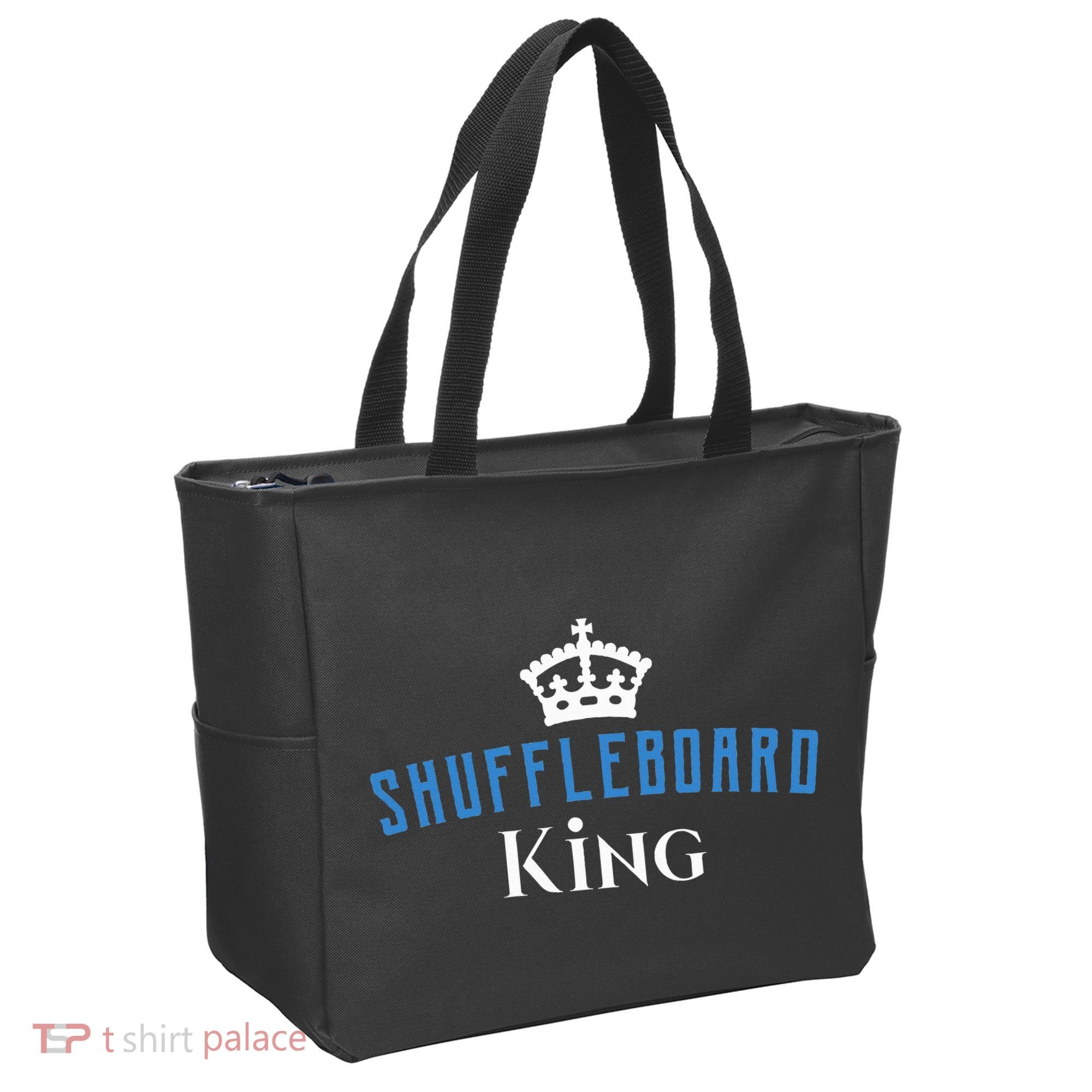 Shuffleboard King Tote Bag
