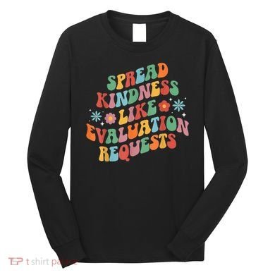 Spread Kindness School Psychologist School Psych Long Sleeve Shirt