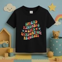 Spread Kindness School Psychologist School Psych Toddler T-Shirt thumb 3