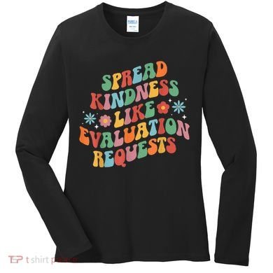 Spread Kindness School Psychologist School Psych Women's Long Sleeve Shirt