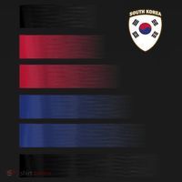 South Korean Soccer Jersey South Korea Football South Korea T-Shirt thumb 7