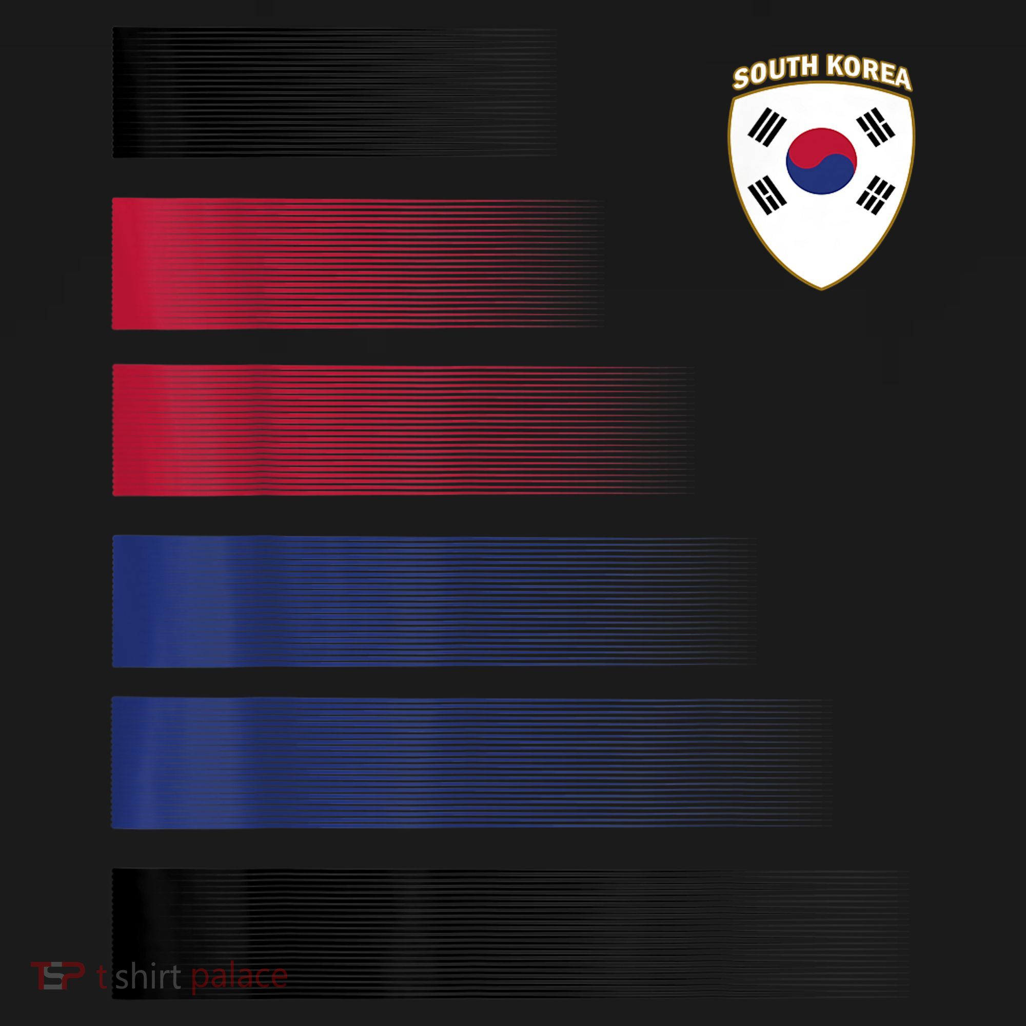 South Korean Soccer Jersey South Korea Football South Korea T-Shirt