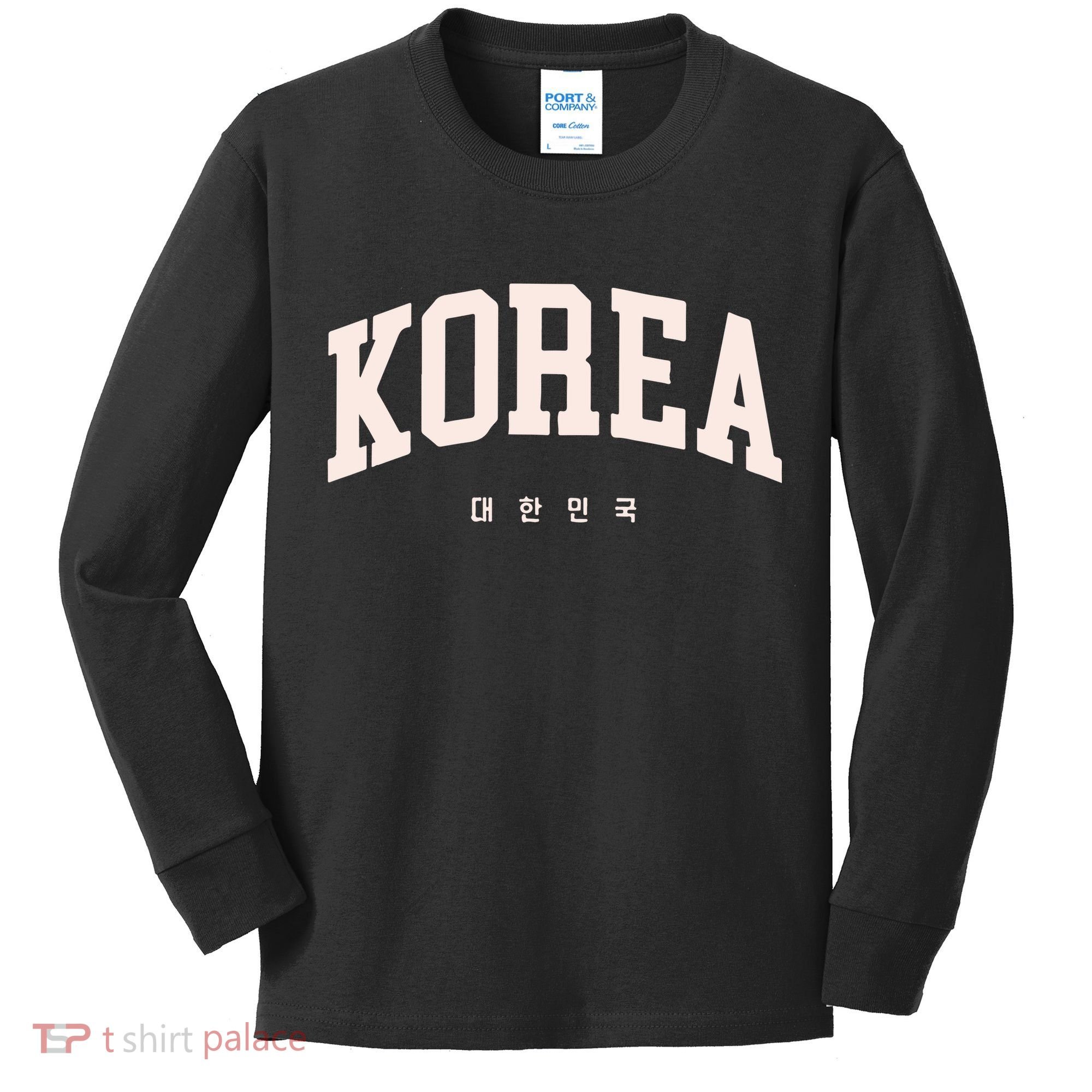 South Korea Kids Long Sleeve Shirt