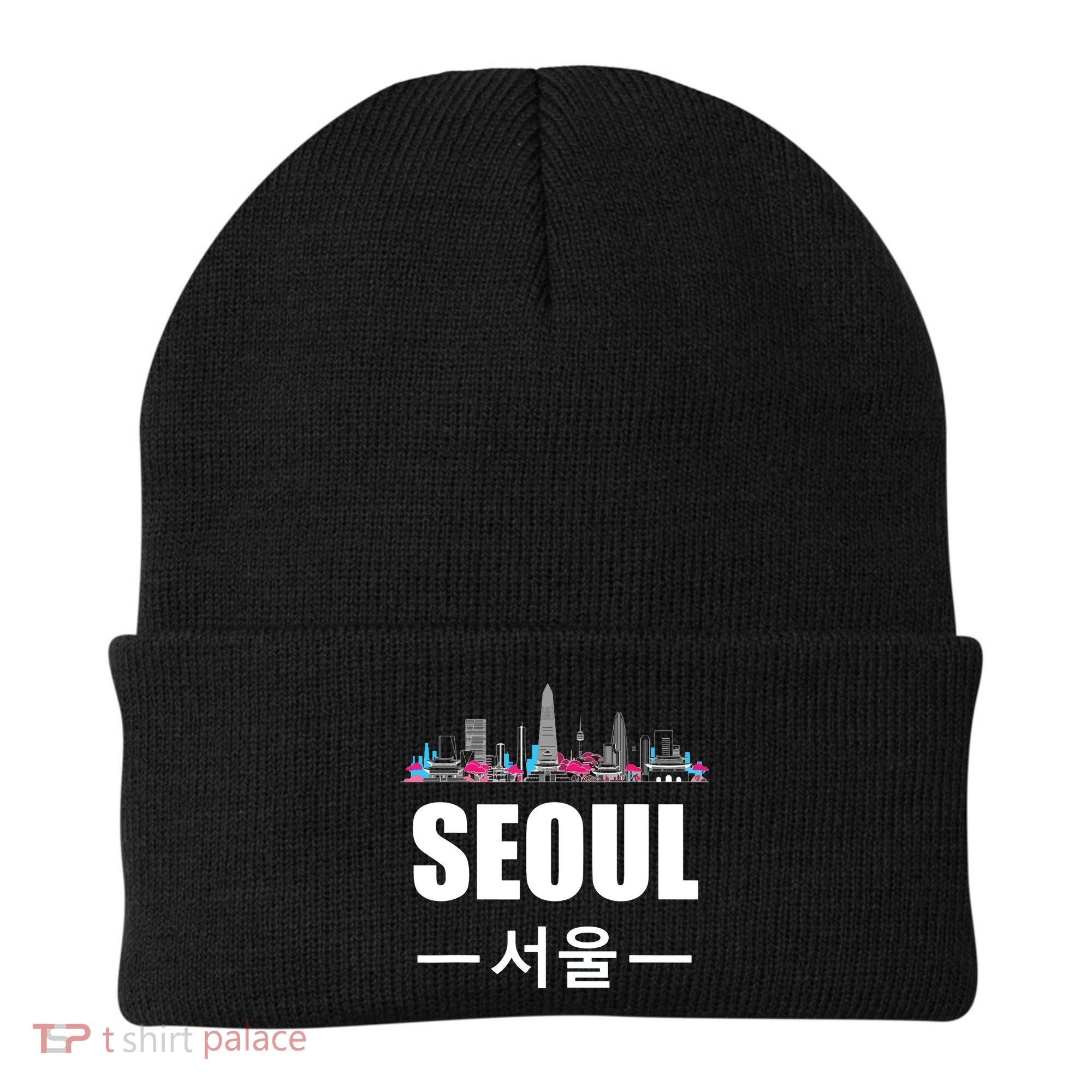 Seoul Kpop South Korea Korean Pop Gift Beanie