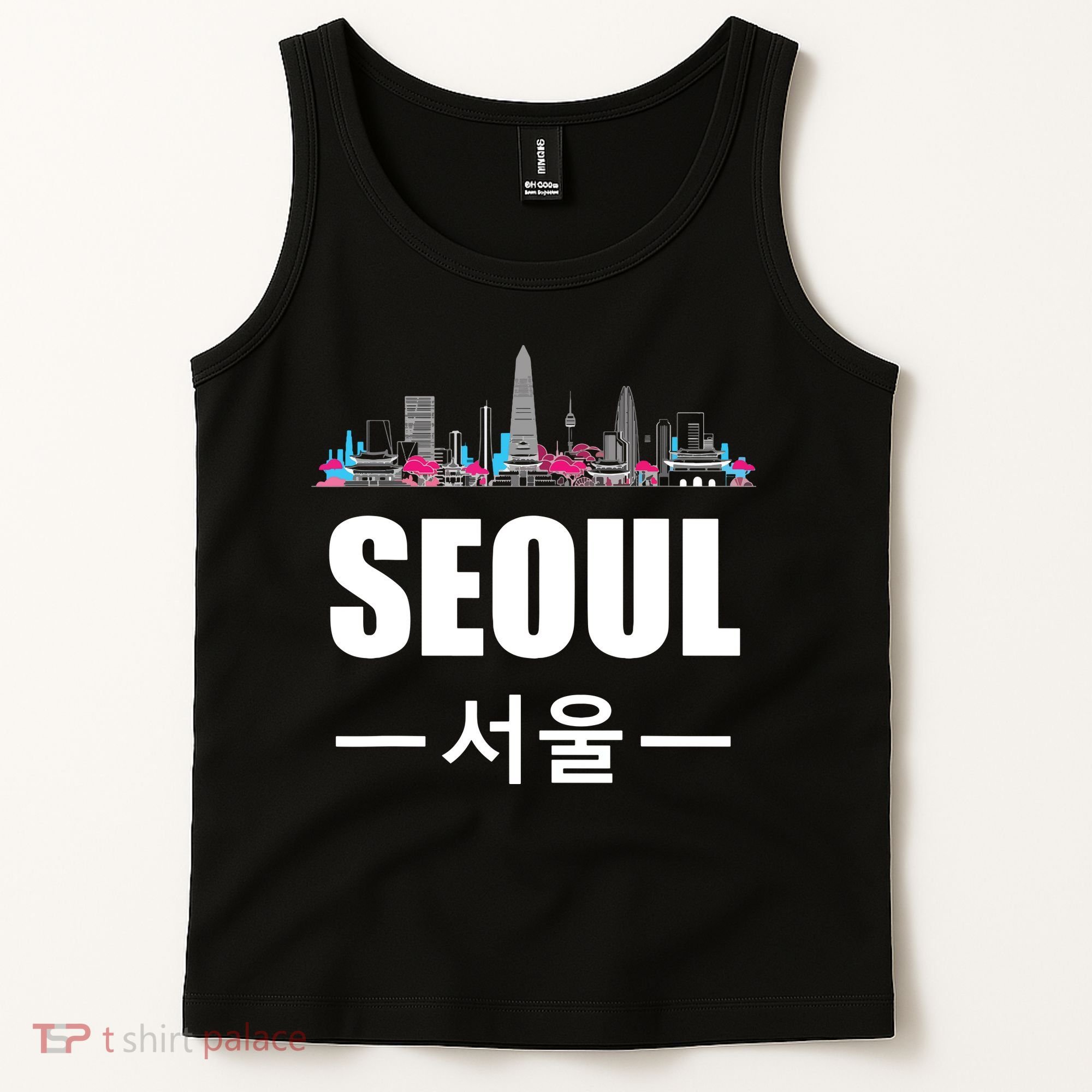 Seoul Kpop South Korea Korean Pop Gift Tank Top