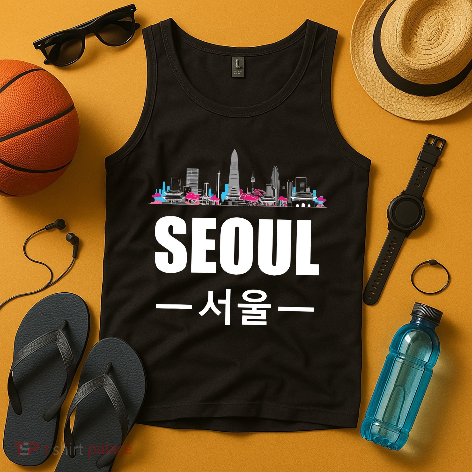 Seoul Kpop South Korea Korean Pop Gift Tank Top