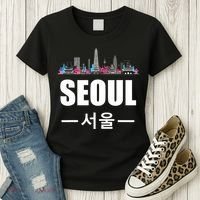Seoul Kpop South Korea Korean Pop Gift Women's T-Shirt thumb 3