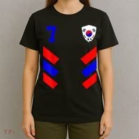 South Korea Soccer Jersey Retro 7 South Korean Football T-Shirt thumb 4