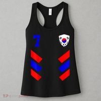 South Korea Soccer Jersey Retro 7 South Korean Football Women's Tank Top thumb 3