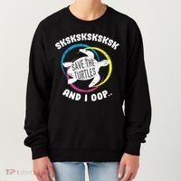 SKSKSK and I Oop... Save The Turtles Women's Sweatshirt thumb 0