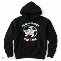 SKSKSK and I Oop... Save The Turtles Hoodie thumb 0