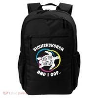 SKSKSK and I Oop... Save The Turtles Backpack thumb 0
