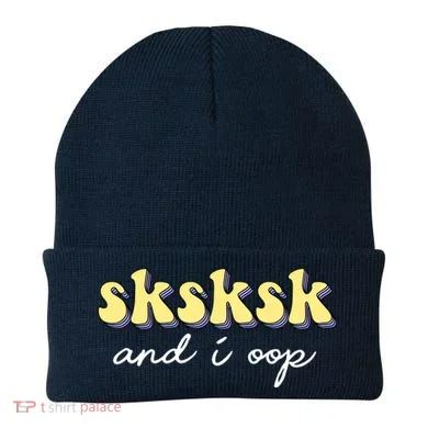 SKSKSK And I Oop Save A Turtle Beanie