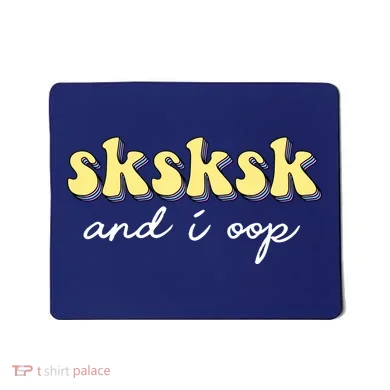 SKSKSK And I Oop Save A Turtle Mousepad