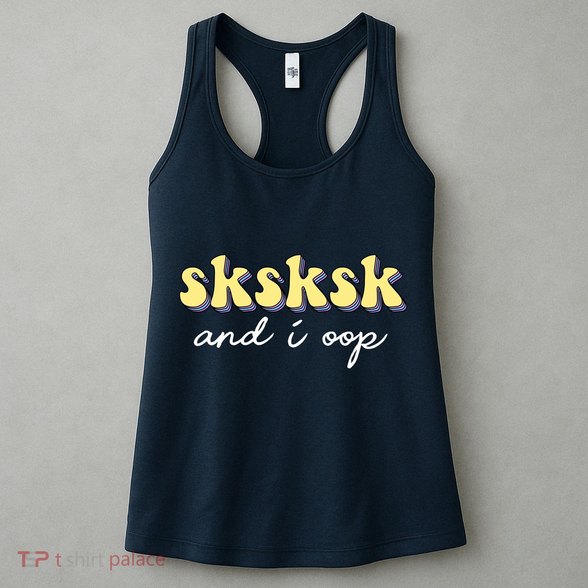 SKSKSK And I Oop Save A Turtle Women's Tank Top
