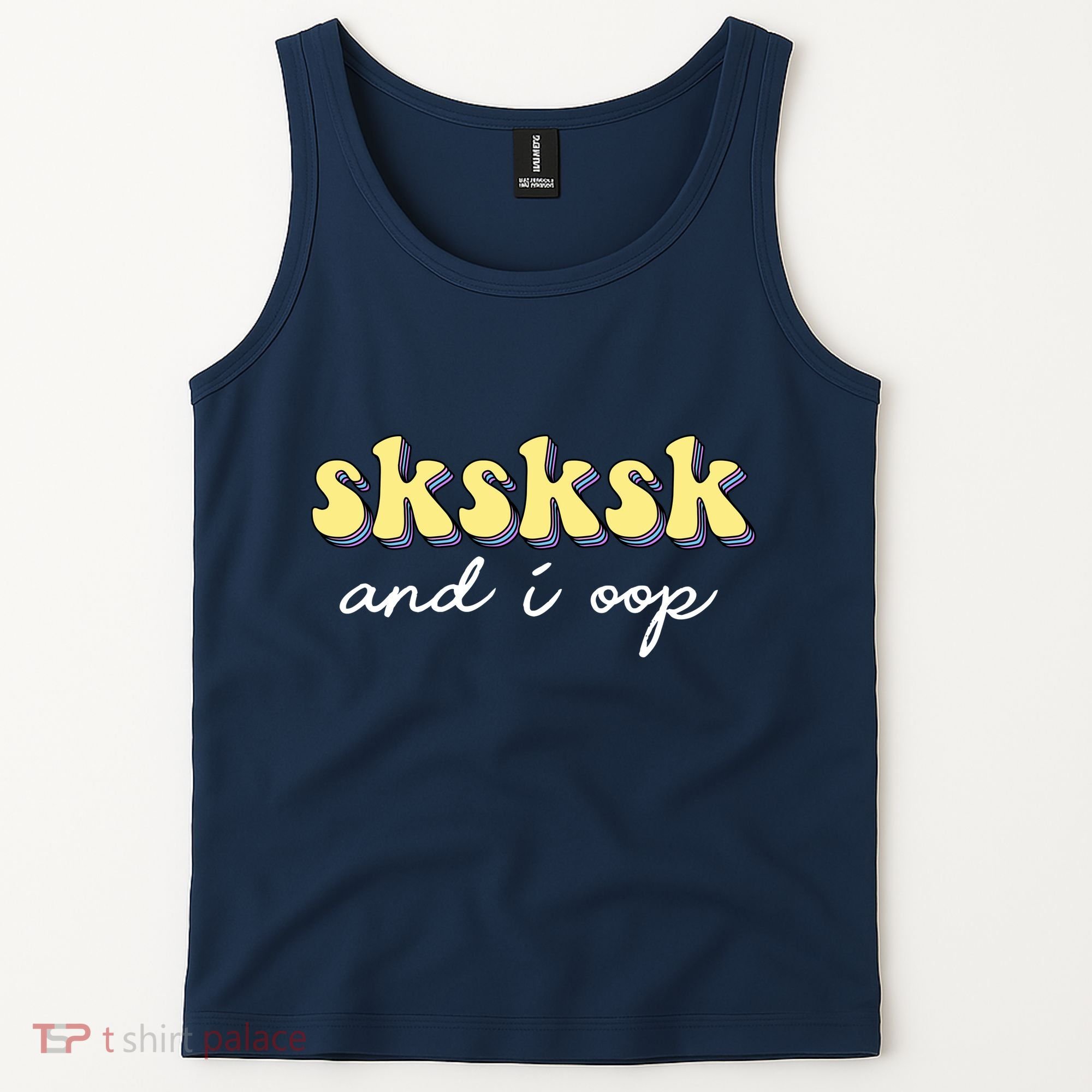 SKSKSK And I Oop Save A Turtle Tank Top
