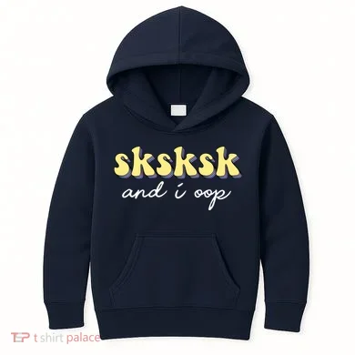 SKSKSK And I Oop Save A Turtle Kids Hoodie
