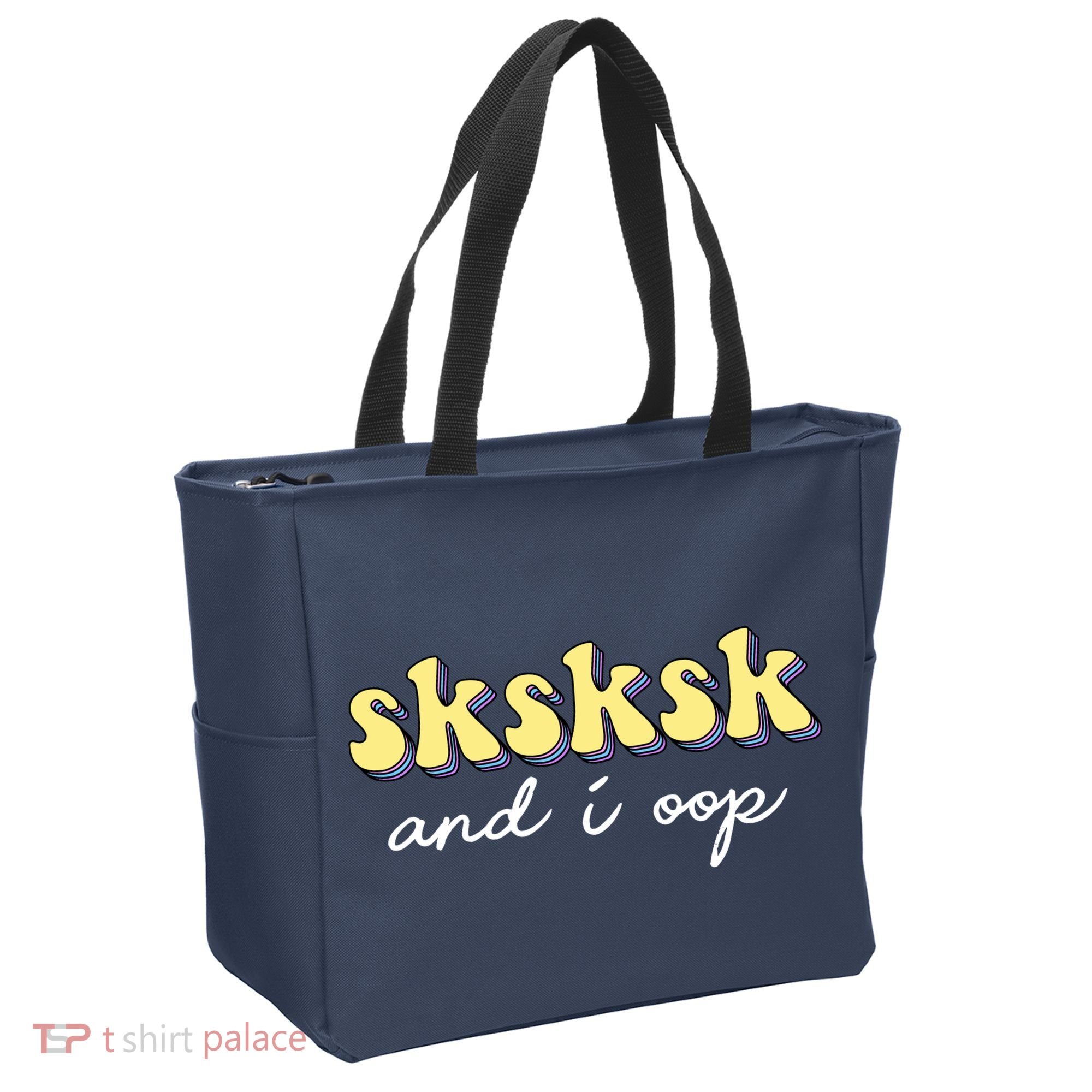 SKSKSK And I Oop Save A Turtle Tote Bag