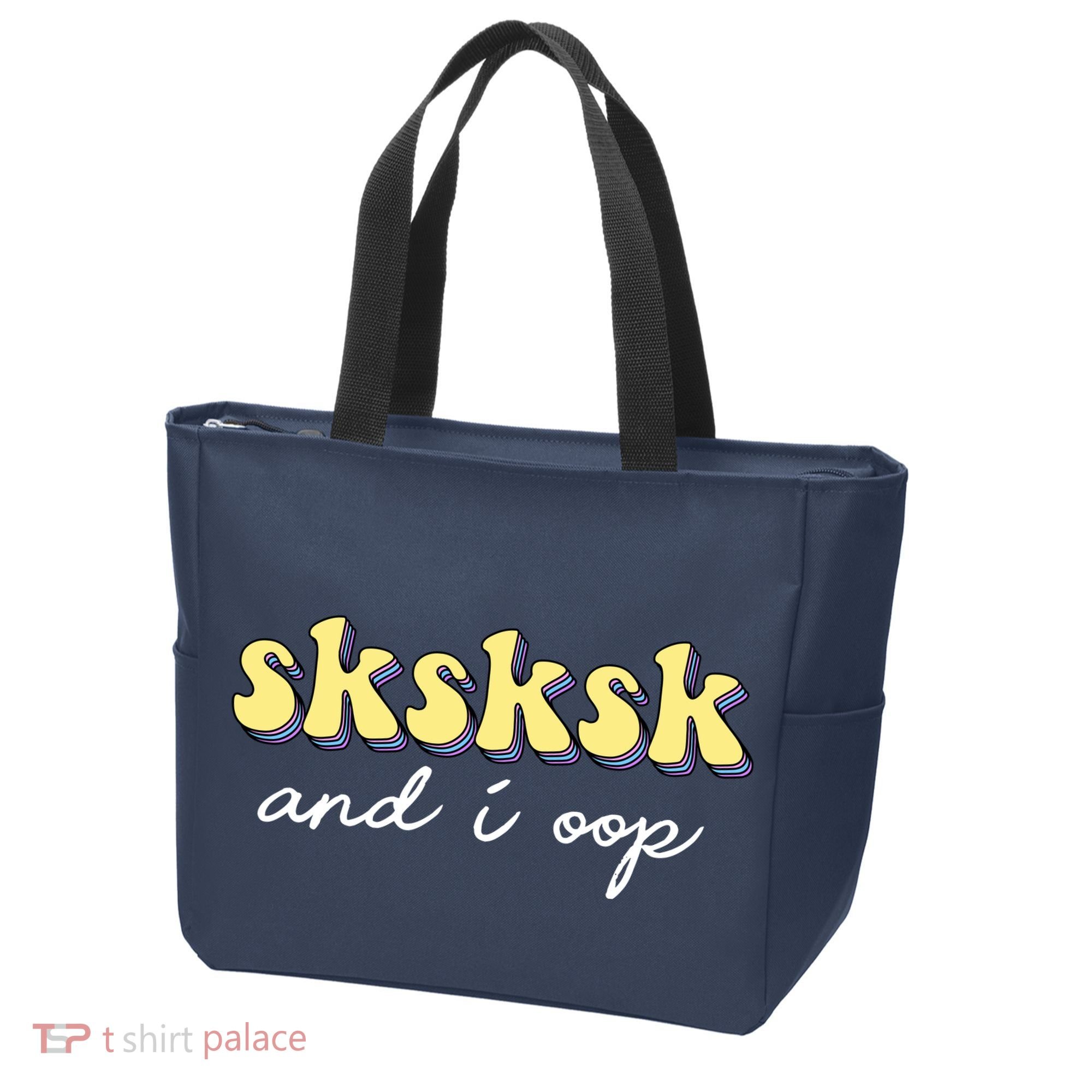SKSKSK And I Oop Save A Turtle Tote Bag
