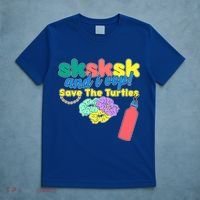SKSKSK And I oop Save the Turtles T-Shirt thumb 5