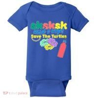 SKSKSK And I oop Save the Turtles Baby Bodysuit thumb 0