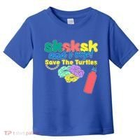 SKSKSK And I oop Save the Turtles Toddler T-Shirt thumb 0