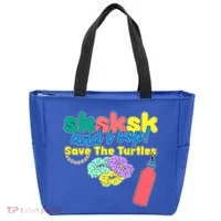 SKSKSK And I oop Save the Turtles Tote Bag thumb 0