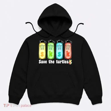 SKSKSK Save The Turtles Peace Hoodie
