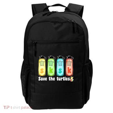 SKSKSK Save The Turtles Peace Backpack