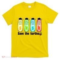 SKSKSK Save The Turtles Peace T-Shirt thumb 0