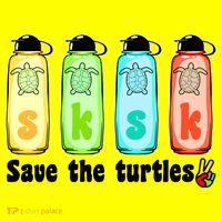 SKSKSK Save The Turtles Peace Women's T-Shirt thumb 6