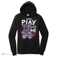 Scary Killer Teddy Bear Pastel Goth Style Creepy Kawaii Women's Hoodie thumb 0