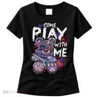 Scary Killer Teddy Bear Pastel Goth Style Creepy Kawaii Women's T-Shirt thumb 0