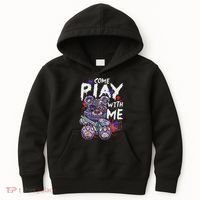 Scary Killer Teddy Bear Pastel Goth Style Creepy Kawaii Kids Hoodie thumb 0