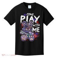 Scary Killer Teddy Bear Pastel Goth Style Creepy Kawaii Kids T-Shirt thumb 0