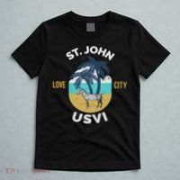 St. Kitts Tropical Flower Vacation Beach T-Shirt thumb 5
