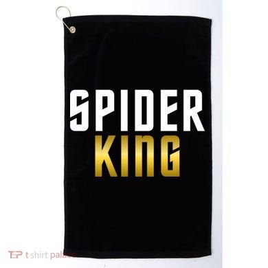 Spider King Tarantula Spider Dad Gift Golf Towel