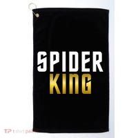 Spider King Tarantula Spider Dad Gift Golf Towel thumb 0