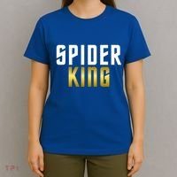 Spider King Tarantula Spider Dad Gift T-Shirt thumb 4