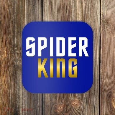 Spider King Tarantula Spider Dad Gift Coaster