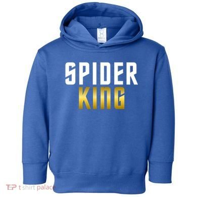 Spider King Tarantula Spider Dad Gift Toddler Hoodie