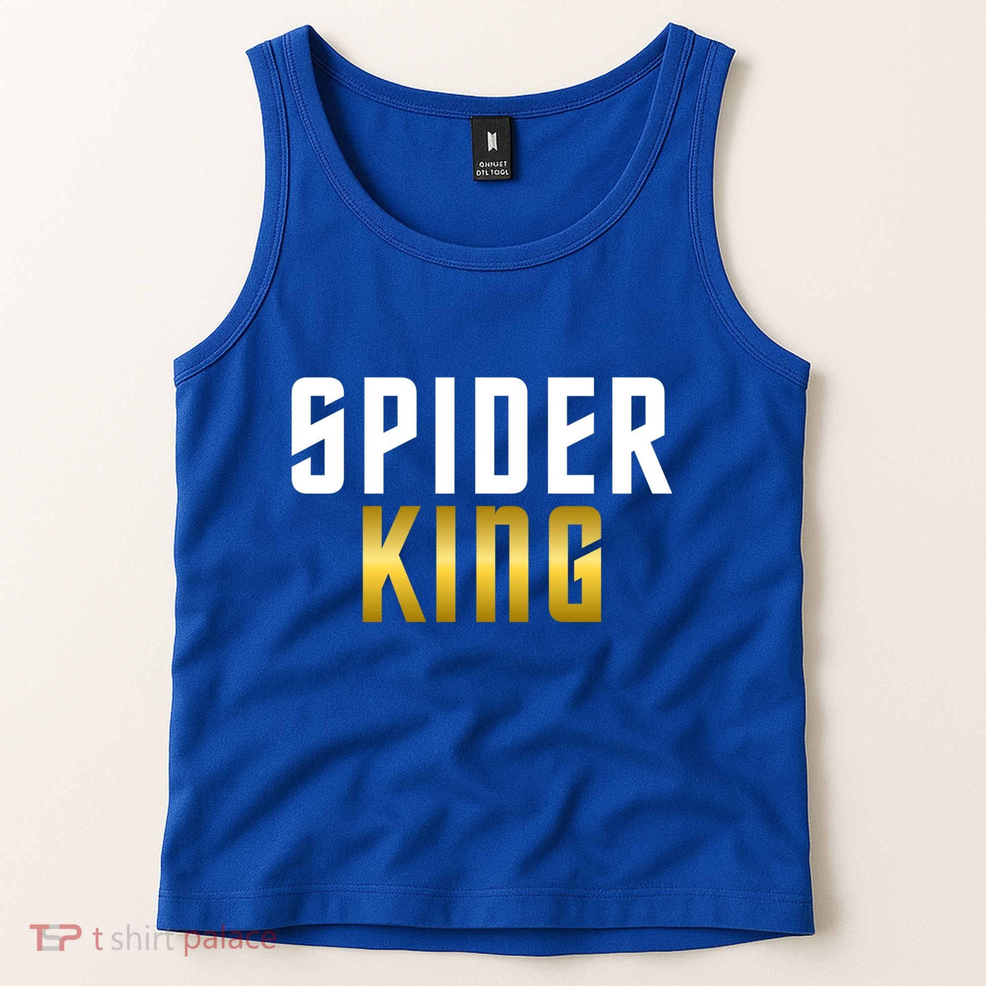 Spider King Tarantula Spider Dad Gift Tank Top